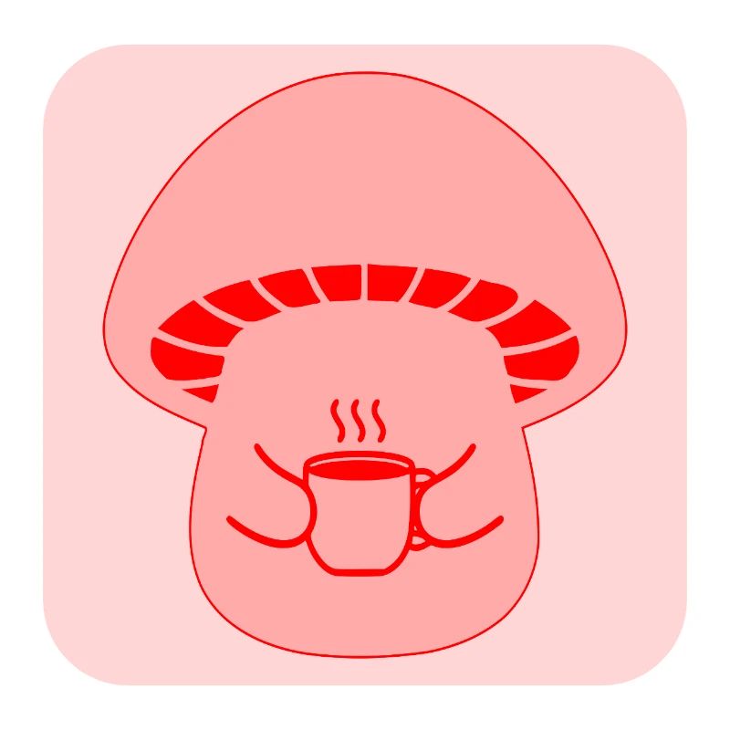 TASSE À CAFÉ CHAMPIGNONS