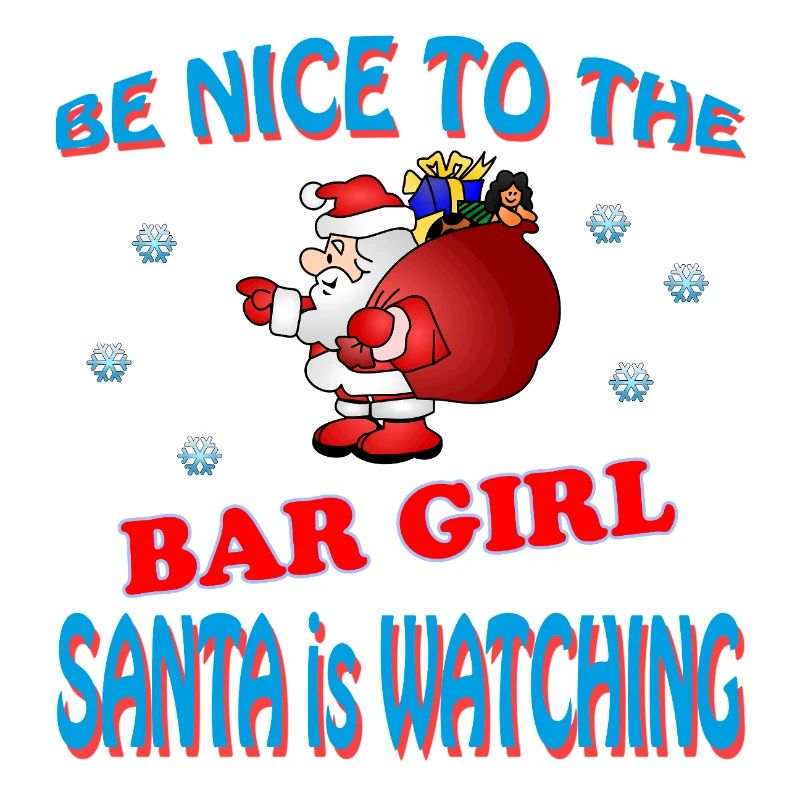 FILLE DU BAR DU PÈRE NOËL