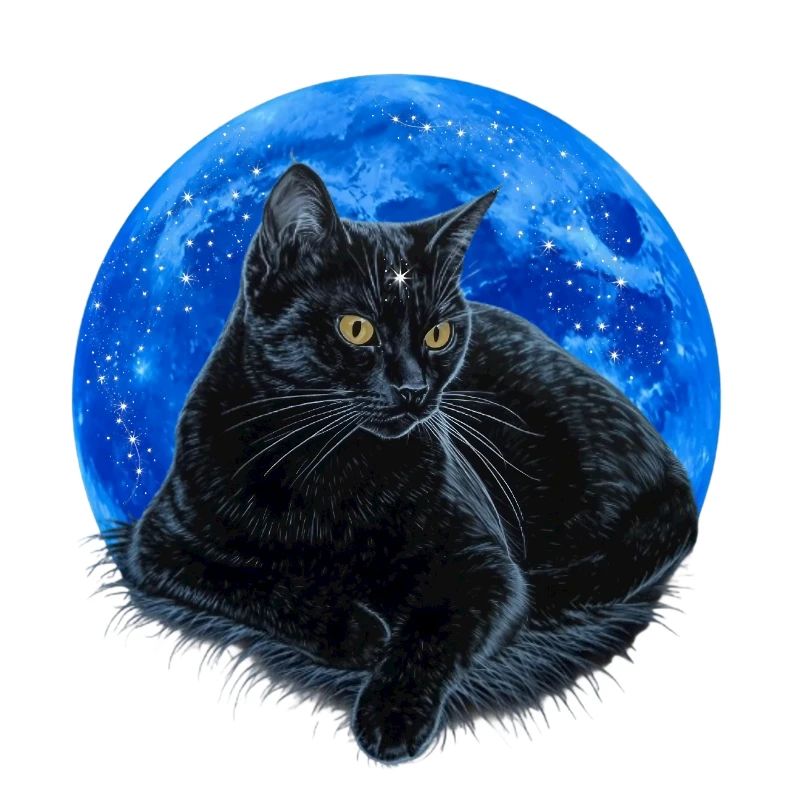 Félin étoilé.