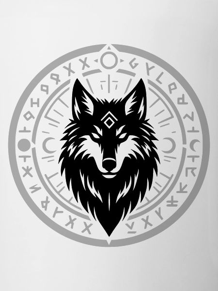 Rune Star Circle Emblem