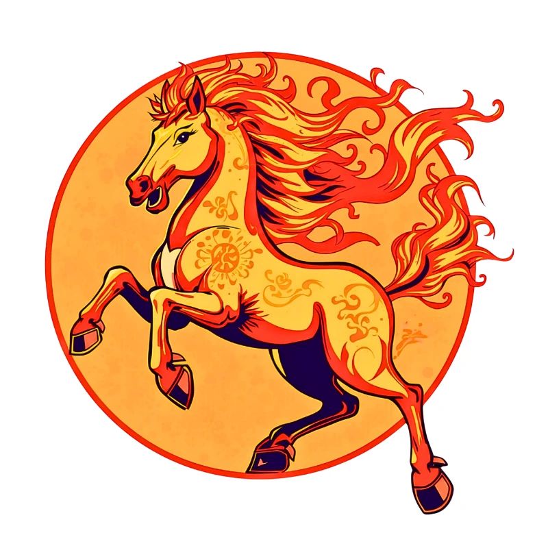 Cheval de Feu Astrologie Chinoise