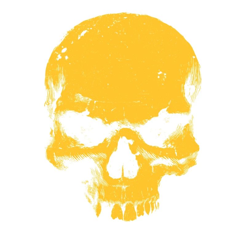 Contraste crâne jaune