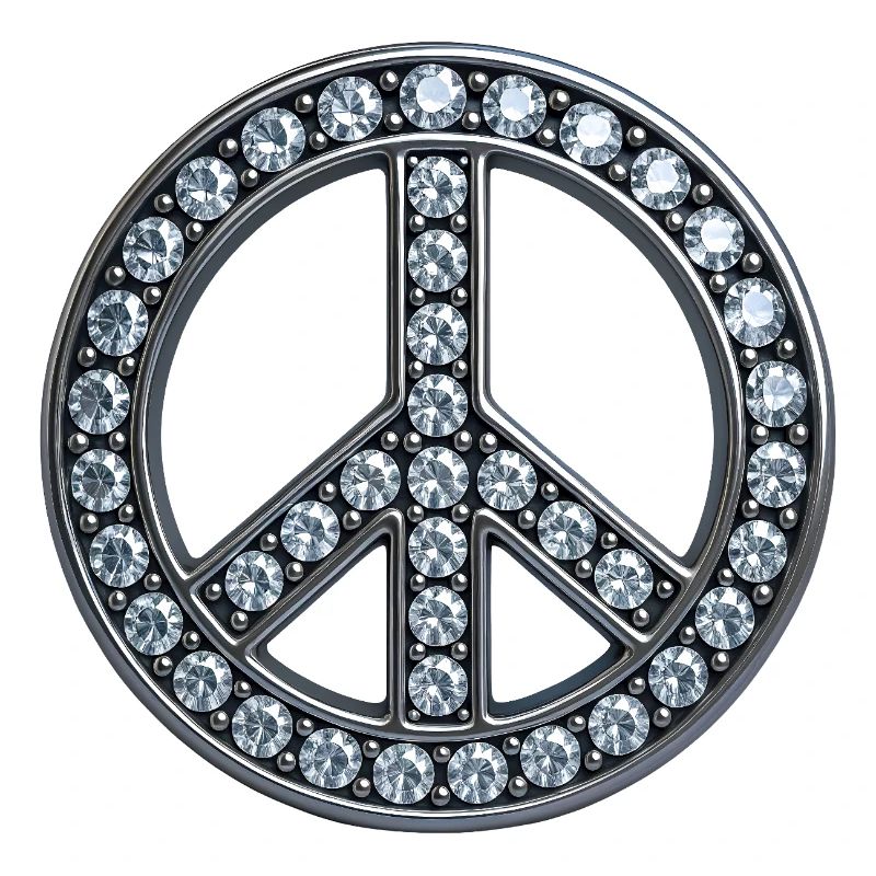 DIAMOND IS PEACE - peace & love