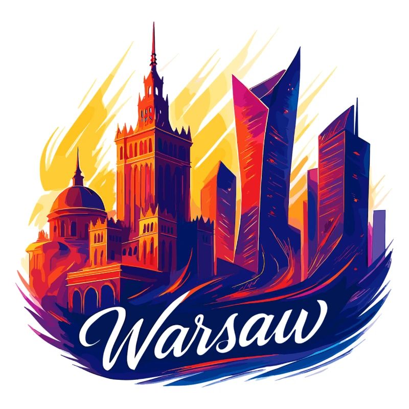 Varsovie, magnifique capitale, Pologne, Polska, Gesche