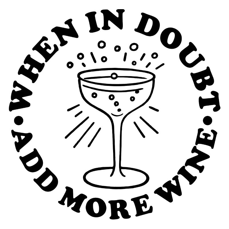 When in Doubt  Add More Wine