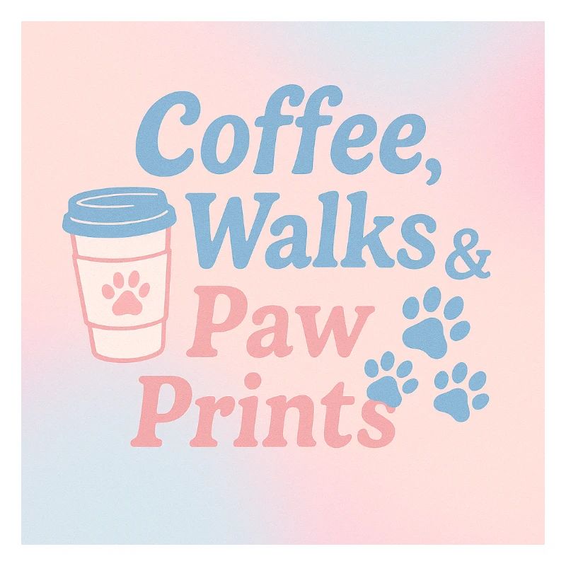 Coffee, Walks & Paw Prints