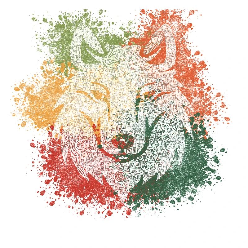 Zentangle Wolf