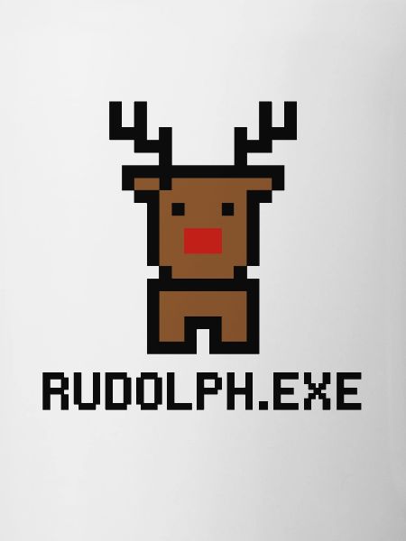 Rudolph.exe Pixel Reindeer