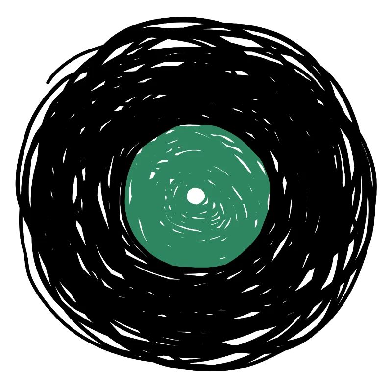Esquisse d’album vinyle