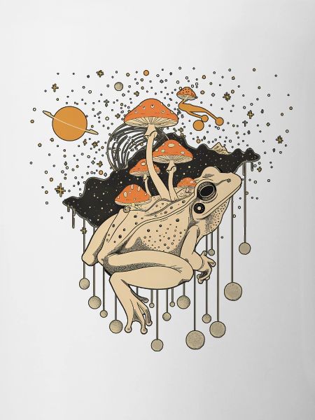 Cosmic Frog & Toadstools in the Universe
