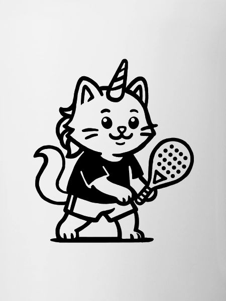 Unicorn cat padel
