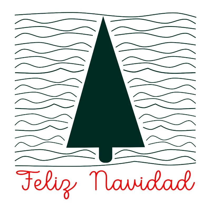 Souhaits de Noël minimalistes