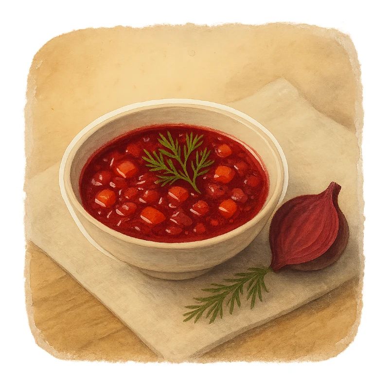 Rote Beete Suppe 