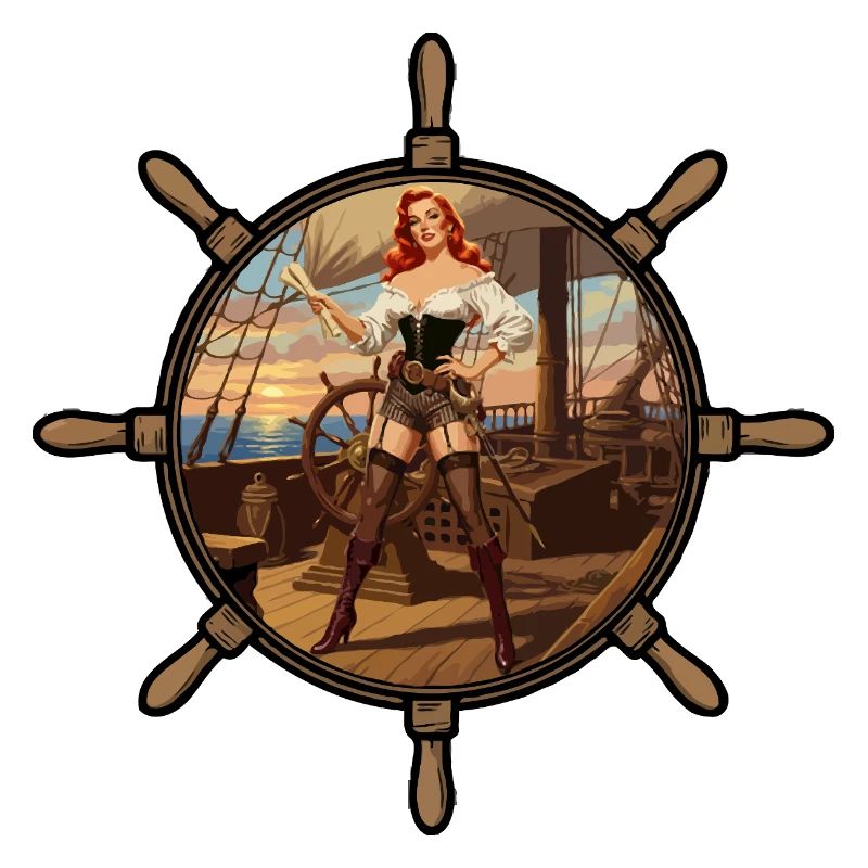 Pin-up pirate