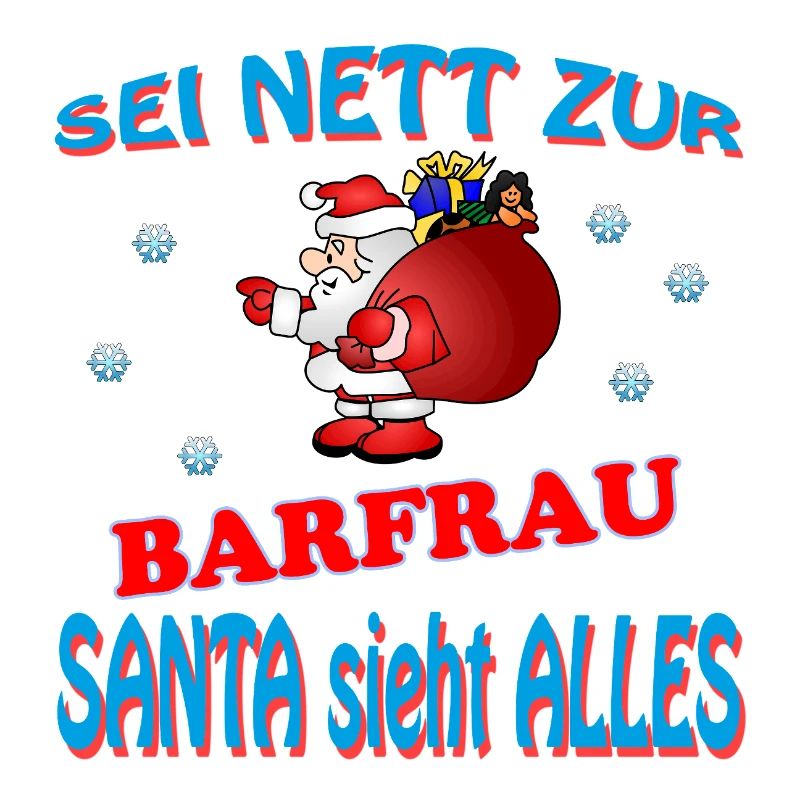 SANTA BARMAID