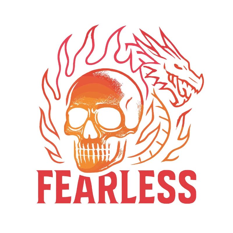 Flammenschädel Fearless