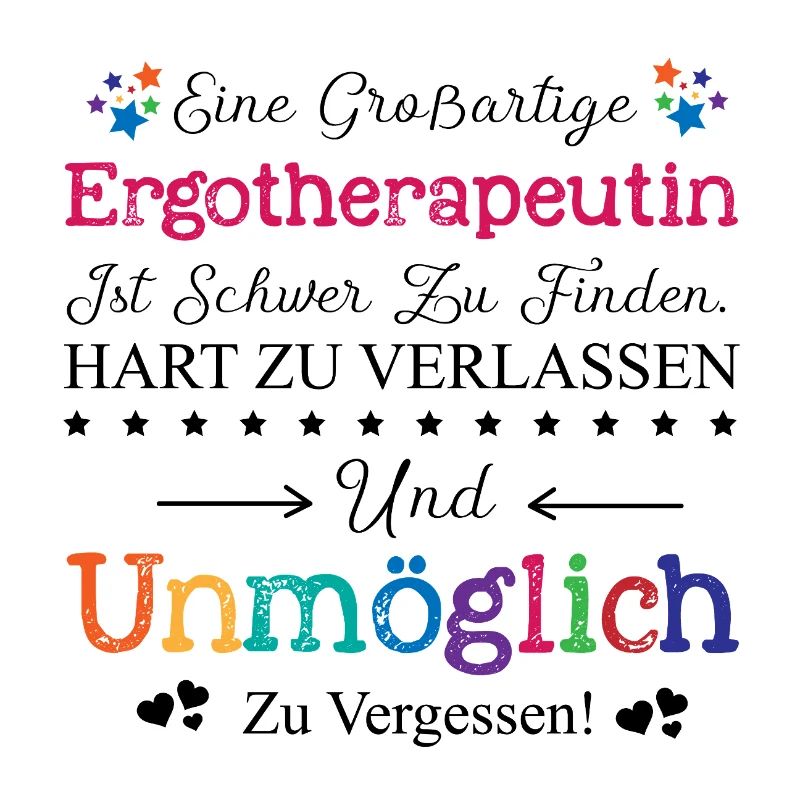Adieu ergothérapeute Merci cadeau de dire