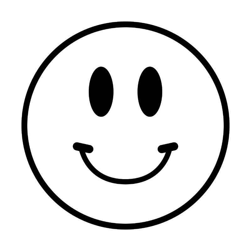 Visage souriant