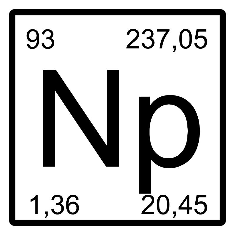 Neptunium Elemental Minimal Art