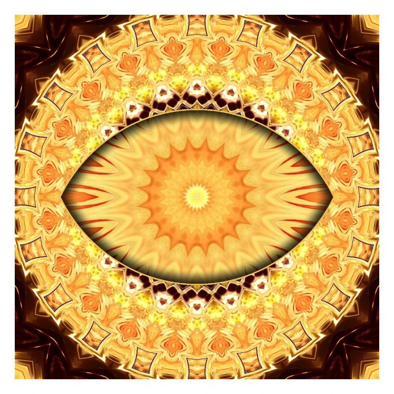 Sun Mandala Kaleidoscope