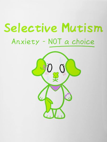 KawaiiDOGGOS - Clover "Selective mutism" print
