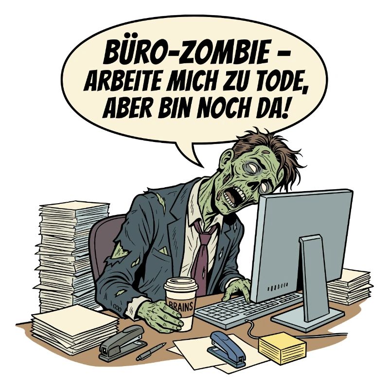 Zombie de bureau : Travailler jusqu’à la mort
