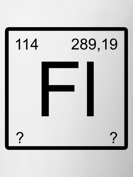 Fl Flerovium Element Symbol