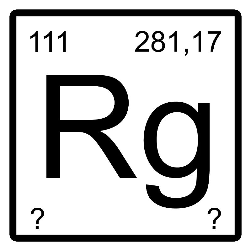 Roentgenium Minimal Design