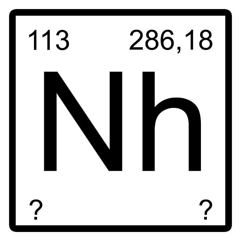 Quadrant du symbole du nihonium