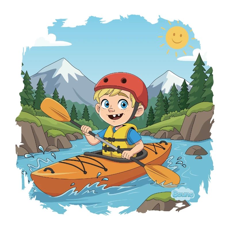 Aventure Bouno sur la rivière