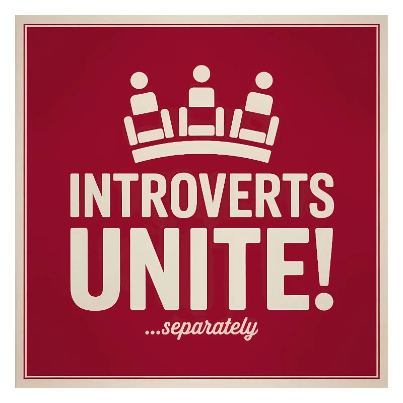 Introvertis Unissez-vous, sérieusement - Introverti drôle