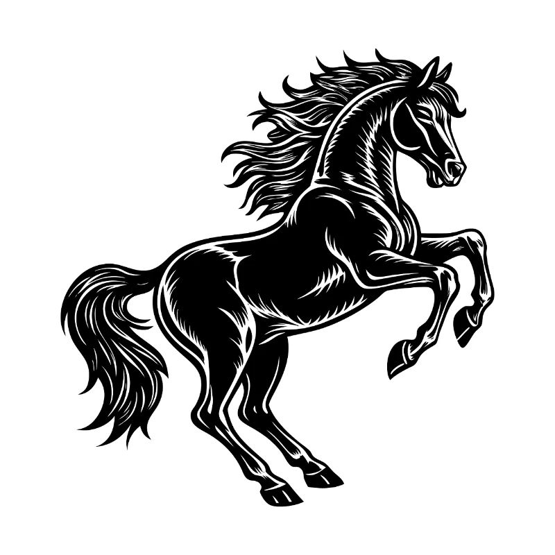 Cheval cabré
