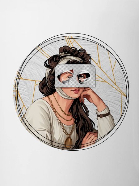Illustration // Blick durch Medikamente