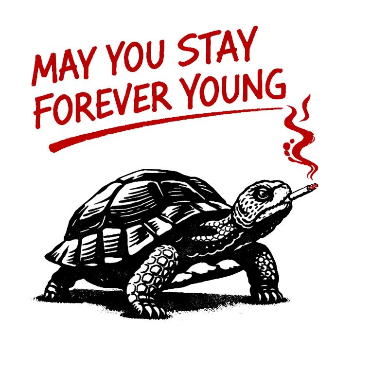 Turtle Smokes Forever Young