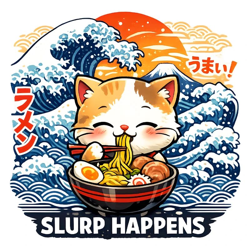 Un ramen, c’est un « slurp de chat »