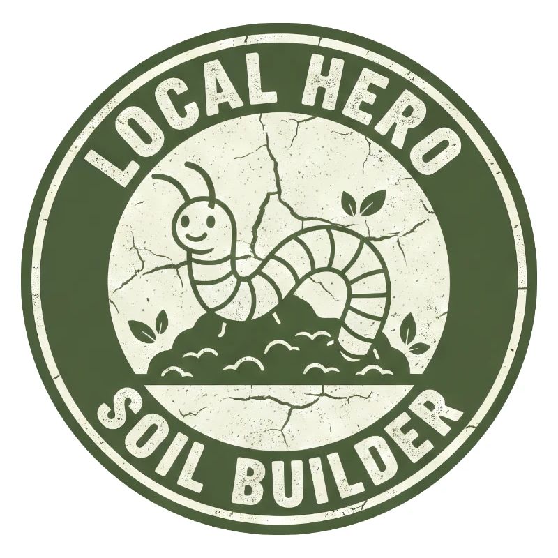 Jardin composteur de conditionneurs de sol pour vers de terre