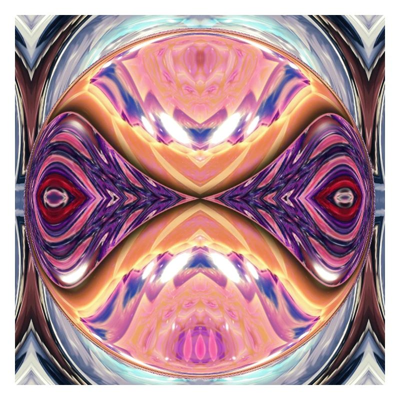 Kaleidoskop Orb Farbexplosion