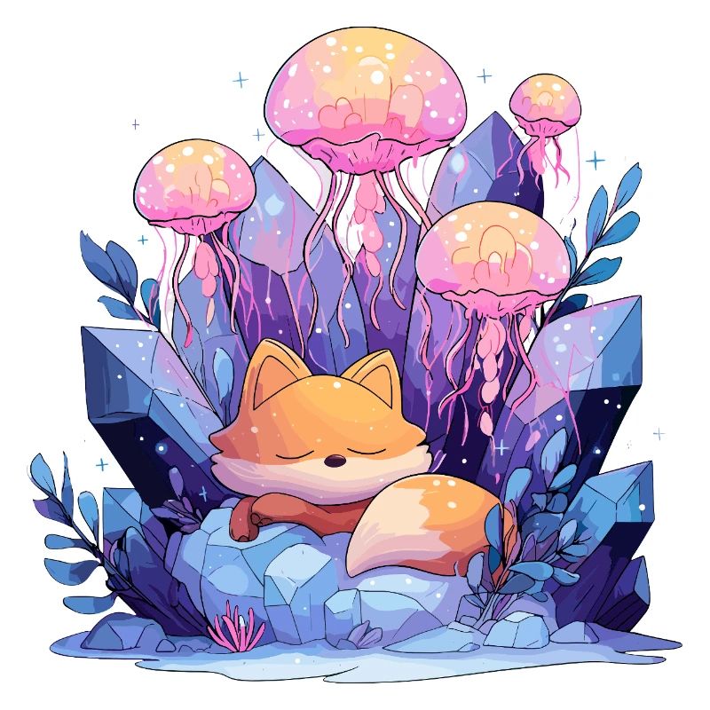 Renard de Rêve dans le Royaume de Cristal