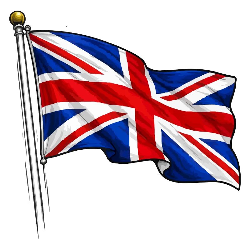 Drapeau de l’Angleterre de Grande-Bretagne