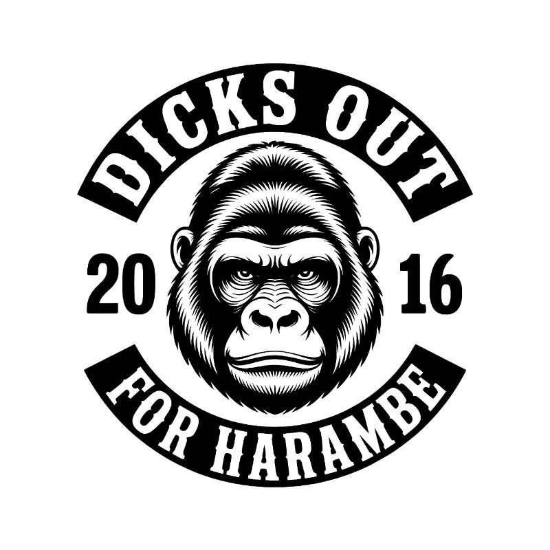 Dicks out for Harambe - Funny Meme T-Shirt