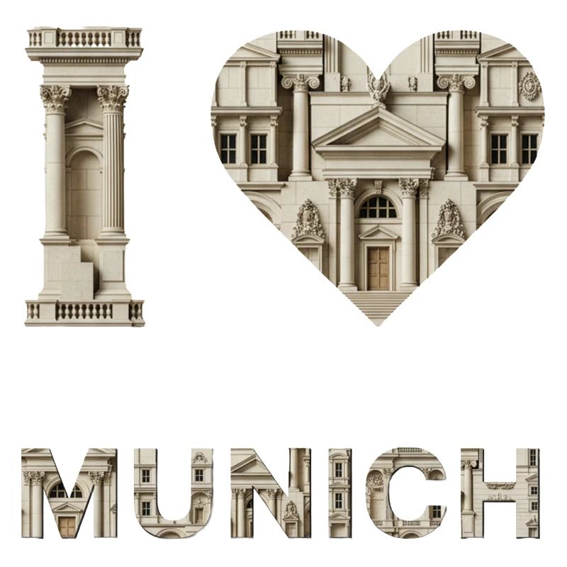 I love Munich – Classical Architecture Love