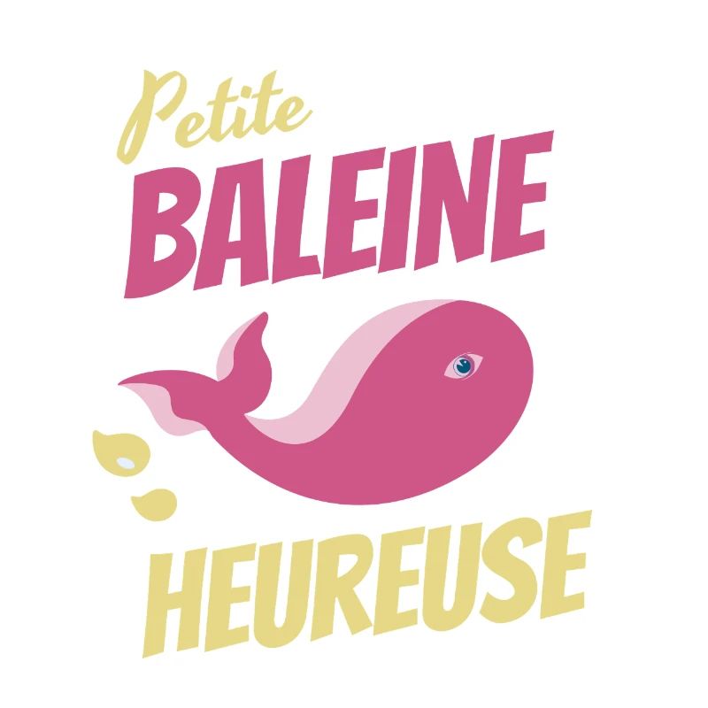Petite baleine heureuse