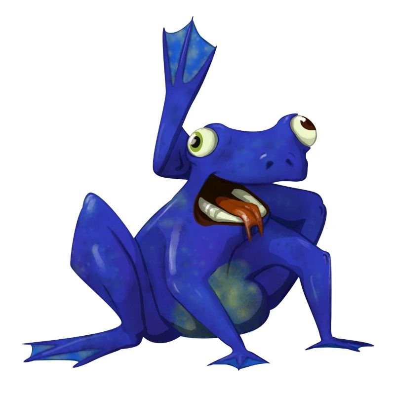 Yogi frog