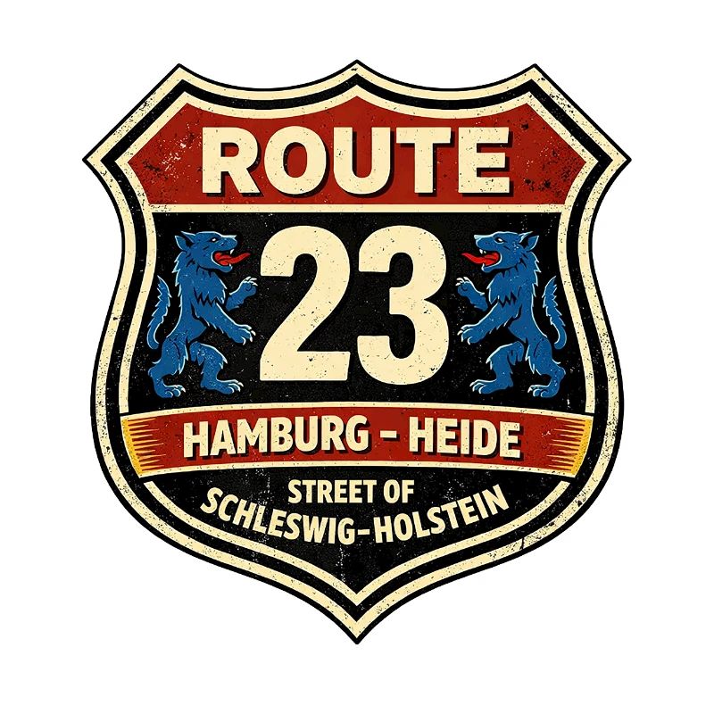 Route 23 Hamburg Heide Shield