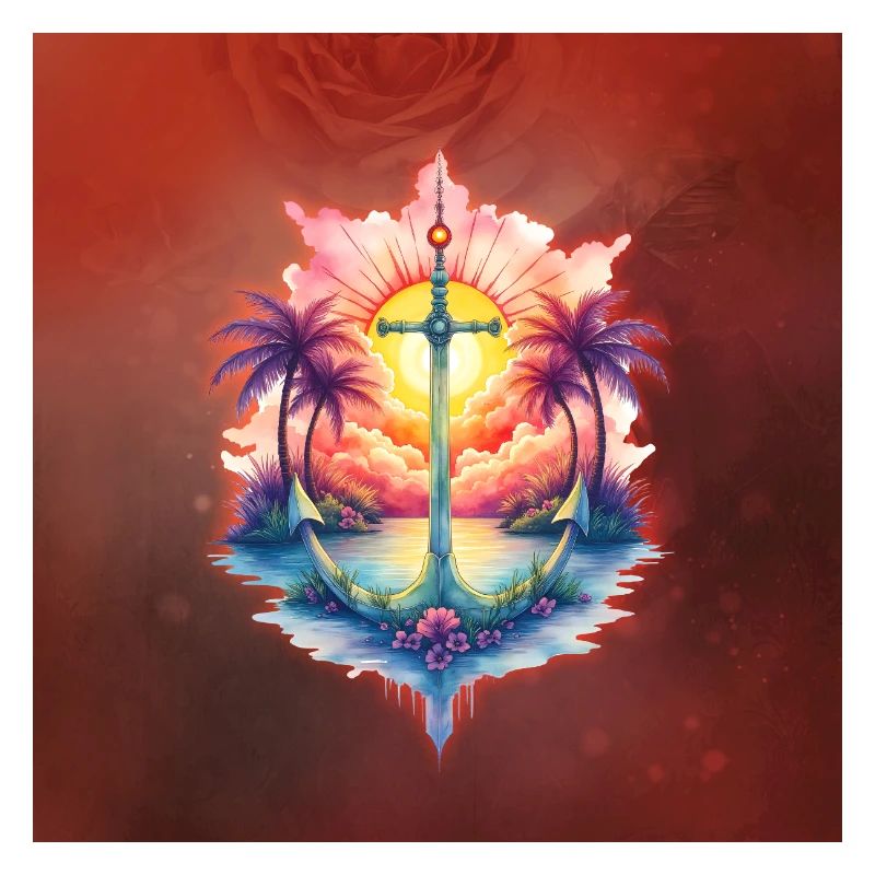 Solar Anchor in Tropical Paradise