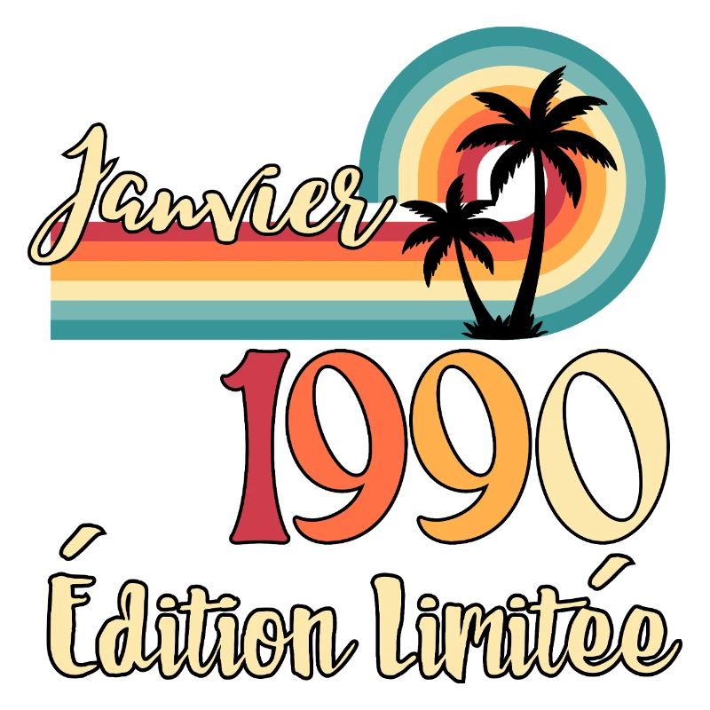 Janvier 1990 – Édition limitée rétro