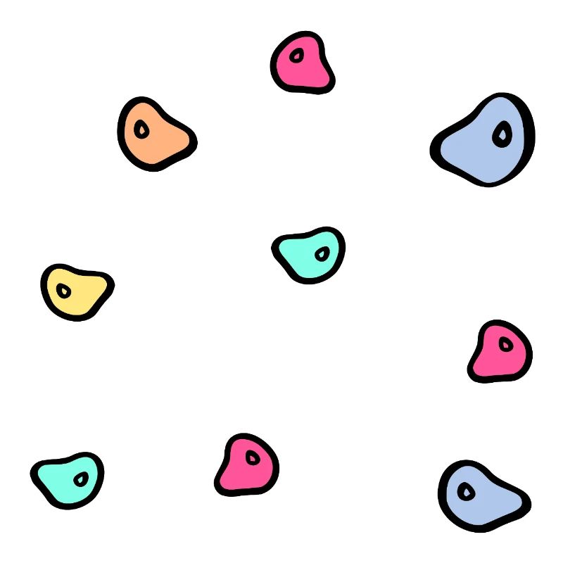 Bouldering climbing wall