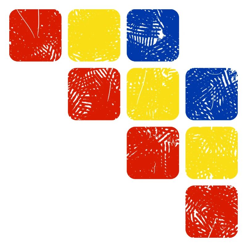 Colors Ornament Pattern - Basic Colors