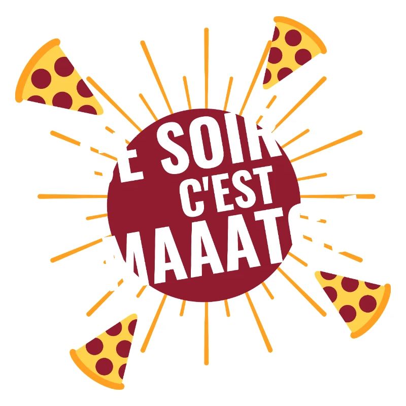 Heute Abend ist es Maatch Pizza