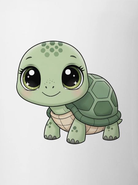 Mint Green Cuddly Turtle